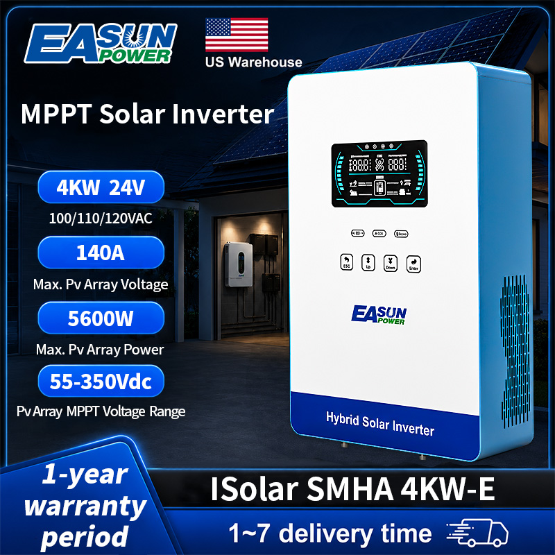 Grid Tie Inverter Limiter 2000W - EASUN POWER 4000W Solar Inverter 4KW