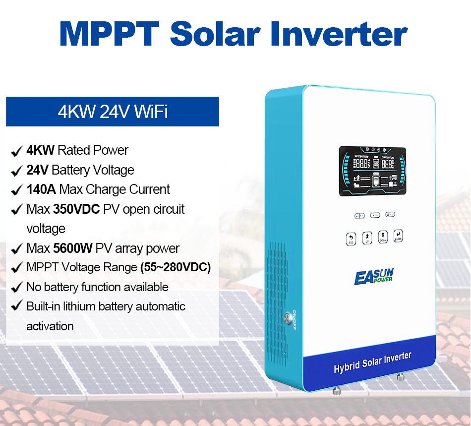 EASUN POWER 4KW Omvormer 110V  - Grid Tie Inverter Limiter 2000W recensie en prijs