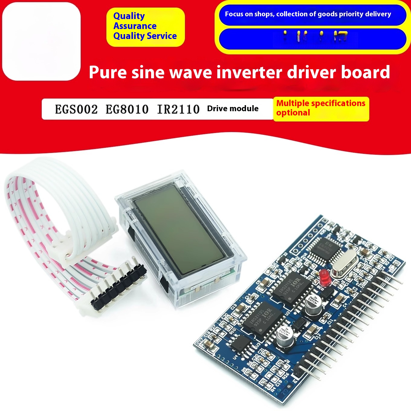 Pure Sinusomvormer Driver Boar - Egs002 Pure Sine Wave Inverter Driver Board recensie en prijs