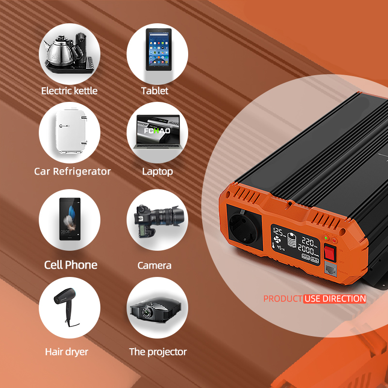 FCHAO 4000W Power zuivere sinu - Power Inverter 12V 220V 4000W Continuous recensie en prijs
