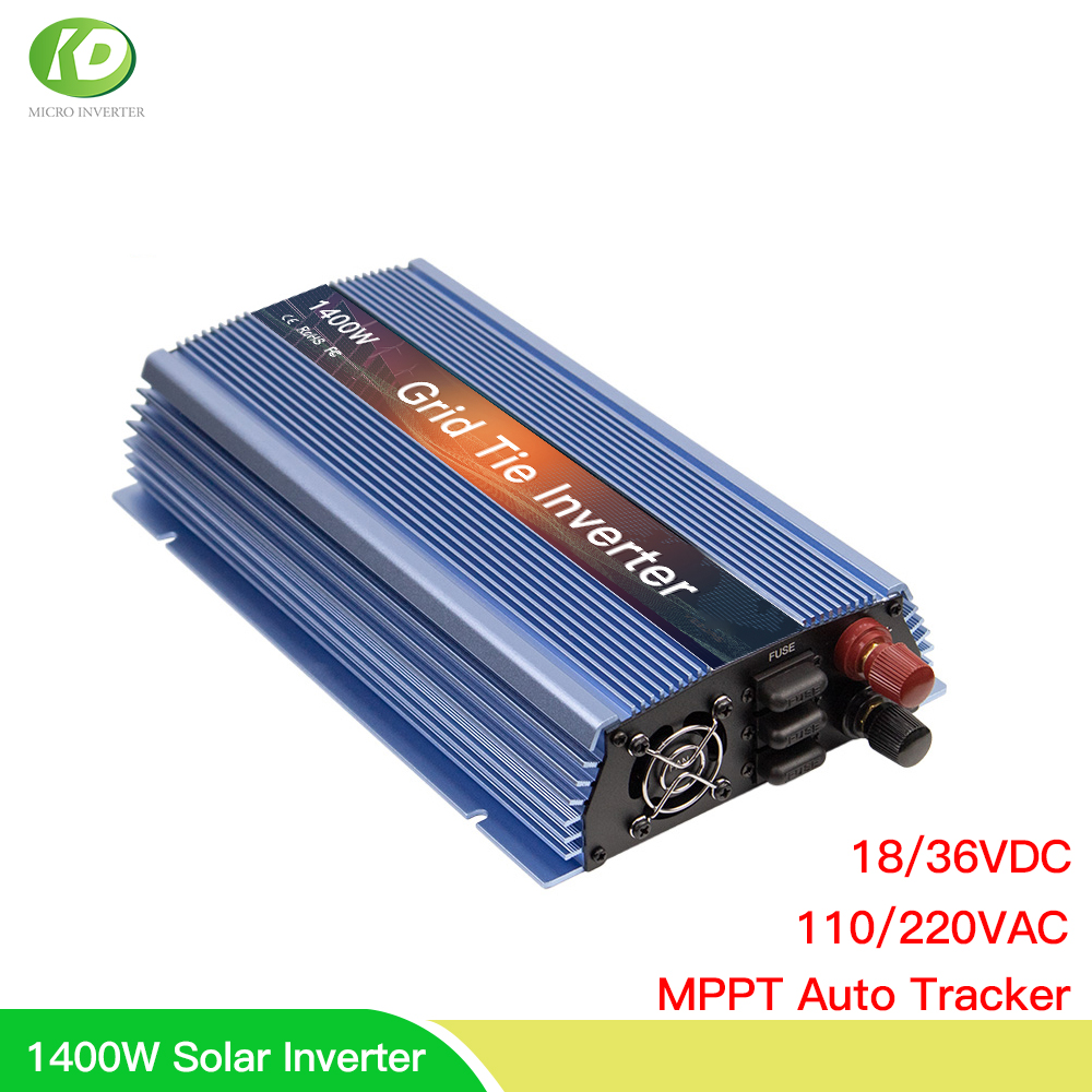 18V 24V 36V 1400W Solar Op Gri - Micro Inverter 1400W Solar Grid Tie recensie en prijs